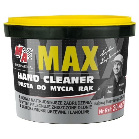 PASTA DO MYCIA RĄK MAX 500ML MA PROFESSIONAL PASTA DO MYCIA RĄK MAX 500ML MA PROFESSIONAL