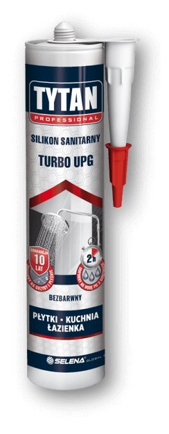 SILIKON SANITARNY UPG TURBO 280ML BIAŁY TYTAN