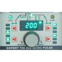 SPAWARKA INWERTOROWA EXPERT TIG 220 AC/DC PULSE + ZEST. TIG IDEAL