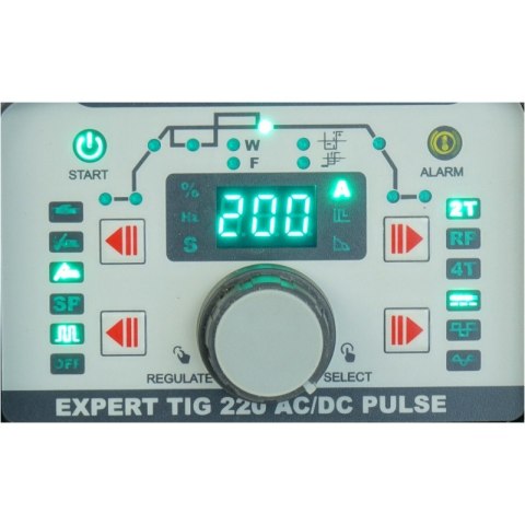 SPAWARKA INWERTOROWA EXPERT TIG 220 AC/DC PULSE + ZEST. TIG IDEAL SPAWARKA INWERTOROWA EXPERT TIG 220 AC/DC PULSE + ZEST. TIG IDEAL