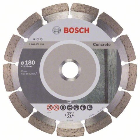 TARCZA DIAMENTOWA CONCRETE 180*22.23 BOSCH TARCZA DIAMENTOWA CONCRETE 180*22.23 BOSCH