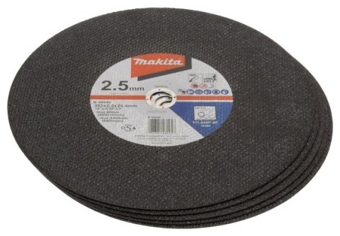 TARCZA DO STALI 355*2,5*25,4*2,5MM 1SZT MAKITA TARCZA DO STALI 355*2,5*25,4*2,5MM 1SZT MAKITA