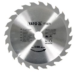 TARCZA WIDIOWA 250*24T*30MM YATO