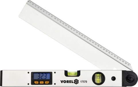 KĄTOMIERZ ELEKTRONICZNY Z POZIOMICĄ 400MM KĄTOMIERZ ELEKTRONICZNY Z POZIOMICĄ 400MM