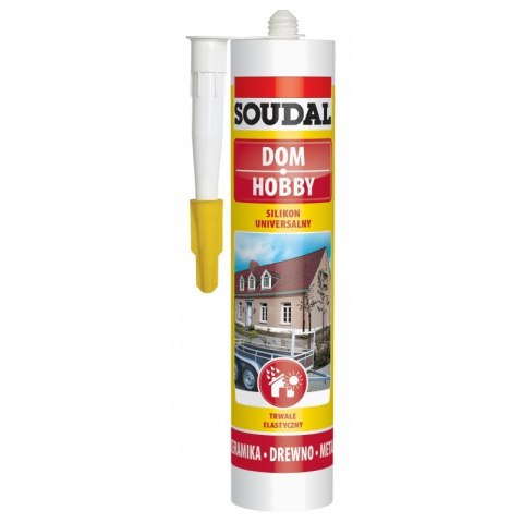 SILIKON SOUDAL 280ML BIAŁY SILIKON SOUDAL 280ML BIAŁY