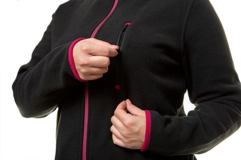 BLUZA POLAROWA DAMSKA CZARNA, ROZMIAR XXL NEO BLUZA POLAROWA DAMSKA CZARNA, ROZMIAR XXL NEO