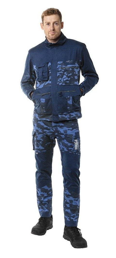 BLUZA ROBOCZA CAMO NAVY, ROZMIAR XL NEO BLUZA ROBOCZA CAMO NAVY, ROZMIAR XL NEO