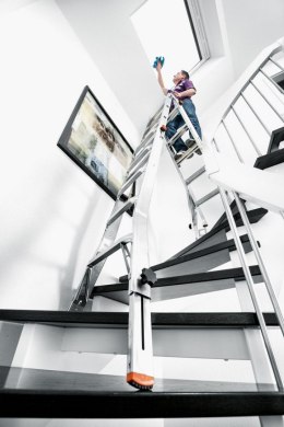 DRABINA ALUMINIOWA PRZEGUBOWA TELEVARIO 4*5 SZCZEBLI, 6,4M KRAUSE