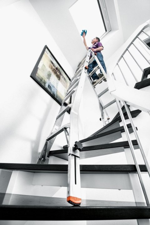 DRABINA ALUMINIOWA PRZEGUBOWA TELEVARIO 4*5 SZCZEBLI, 6,4M KRAUSE DRABINA ALUMINIOWA PRZEGUBOWA TELEVARIO 4*5 SZCZEBLI, 6,4M KRAUSE