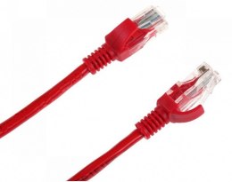 KABEL UTP K.6E 2.0M CZRWONY PATCHCORD UN