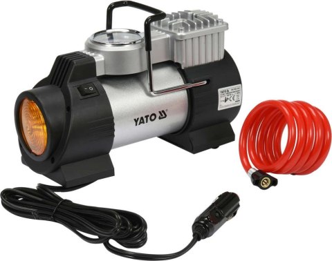 KOMPRESOR SAMOCHODOWY Z LAMPĄ LED 180W YATO KOMPRESOR SAMOCHODOWY Z LAMPĄ LED 180W YATO