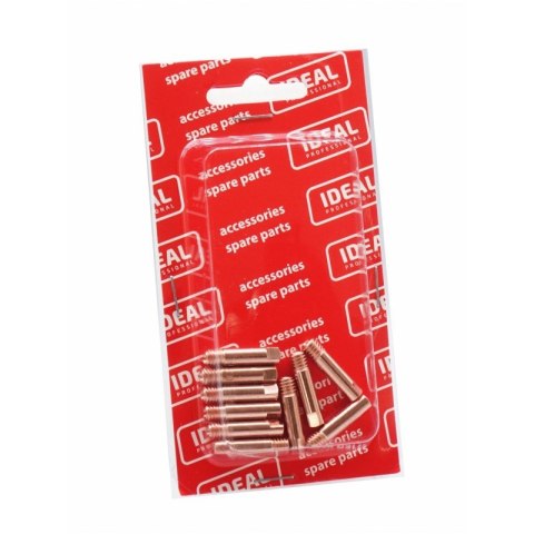 KOŃCÓWKA PRĄDOWA DO STALI M6*25 0.8MM MB15 OP. 10SZT IDEAL KOŃCÓWKA PRĄDOWA DO STALI M6*25 0.8MM MB15 OP. 10SZT IDEAL