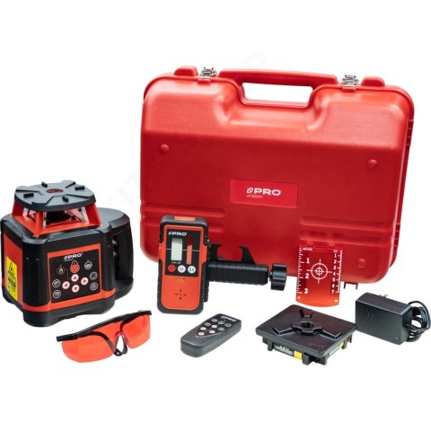 LASER ROTACYJNY LR-500XY + STATYW TR-3400HD PRO LASER ROTACYJNY LR-500XY + STATYW TR-3400HD PRO