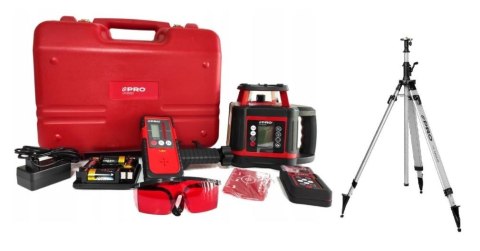 LASER ROTACYJNY LR-500D + STATYW TR-3400HD PRO