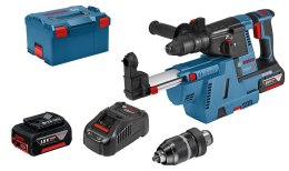 MŁOT UDAROWY OBROTOWY AKUMULATOROWY SDS+ GBH 18V-26 F 2*6.0A BOSCH