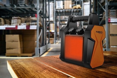 NAGRZEWNICA ELEKTRYCZNA CERAMICZNA PTC 2KW NEO NAGRZEWNICA ELEKTRYCZNA CERAMICZNA PTC 2KW NEO