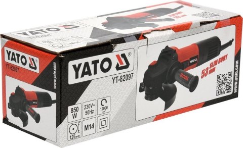 SZLIFIERKA KĄTOWA 850W 125MM YATO SZLIFIERKA KĄTOWA 850W 125MM YATO