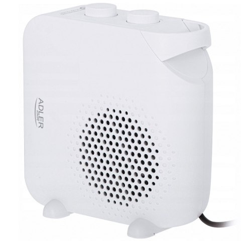 TERMOWENTYLATOR BIAŁY 2000W AD 7725W ADLER TERMOWENTYLATOR BIAŁY 2000W AD 7725W ADLER