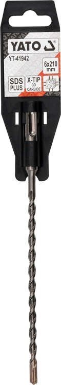 WIERTŁO DO BETONU SDS PLUS PREMIUM 6*210MM YATO