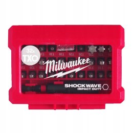 ZESTAW BITÓW UDAROWYCH 32 SZT. MILWAUKEE