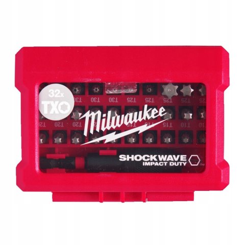 ZESTAW BITÓW UDAROWYCH 32 SZT. MILWAUKEE ZESTAW BITÓW UDAROWYCH 32 SZT. MILWAUKEE