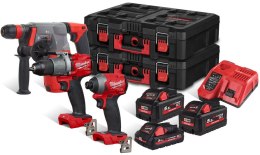 ZESTAW COMBO KIT M18FPD2 + M18CHX + M18FID2 1*3.0AH 2*5.5AH MILWAUKEE