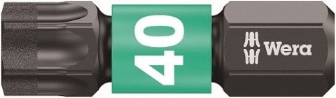 BIT, GROT, KOŃCÓWKA TORX DIAMENTOWY IMPAKTOR T40 X 25MM WERA BIT, GROT, KOŃCÓWKA TORX DIAMENTOWY IMPAKTOR T40 X 25MM WERA