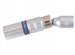 NASADKA DO ŚWIEC 3/8'' 14MM*94MM 12-KĄTNA,METALOWY KLIPS KING TONY