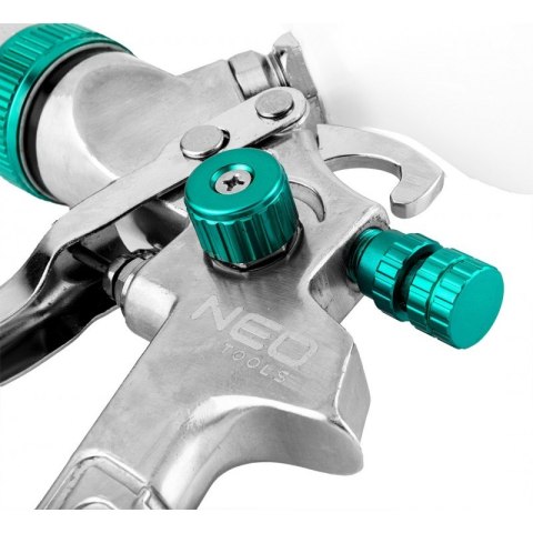 PISTOLET LAKIERNICZY GÓRNY ZBIORNIK 0.6L. DYSZA 1.4MM NEO PISTOLET LAKIERNICZY GÓRNY ZBIORNIK 0.6L. DYSZA 1.4MM NEO
