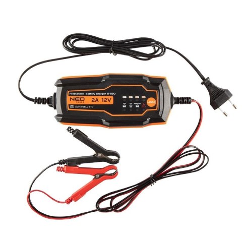 PROSTOWNIK AUTOMATYCZNY 2A/35W, 4-60AH, STD/AGM/GEL/LIFEPO4 NEO PROSTOWNIK AUTOMATYCZNY 2A/35W, 4-60AH, STD/AGM/GEL/LIFEPO4 NEO