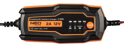 PROSTOWNIK AUTOMATYCZNY 2A/35W, 4-60AH, STD/AGM/GEL/LIFEPO4 NEO PROSTOWNIK AUTOMATYCZNY 2A/35W, 4-60AH, STD/AGM/GEL/LIFEPO4 NEO