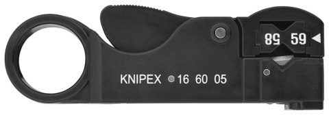 ŚCIĄGACZ IZOLACJI UNIWERSALNY DO KABLI KONCENTRYCZNYCH KNIPEX ŚCIĄGACZ IZOLACJI UNIWERSALNY DO KABLI KONCENTRYCZNYCH KNIPEX