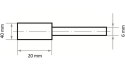 ŚCIER.SPOJON.CERAMICZNIE ZY4020.06 RDK 24 O A200004020647 LUKAS