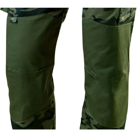 SPODNIE ROBOCZE CAMO XXXL NEO SPODNIE ROBOCZE CAMO XXXL NEO