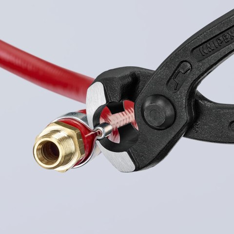 SZCZYPCE DO MONTAŻU OPASEK ZACISKOWYCH OETIKER 220MM KNIPEX SZCZYPCE DO MONTAŻU OPASEK ZACISKOWYCH OETIKER 220MM KNIPEX