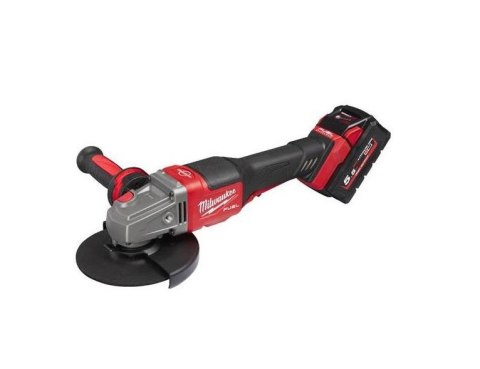 SZLIFIERKA KĄTOWA AKU. M18 FHSAG125XPDB-552X 125MM 2*5.5AH MILWAUKEE SZLIFIERKA KĄTOWA AKU. M18 FHSAG125XPDB-552X 125MM 2*5.5AH MILWAUKEE
