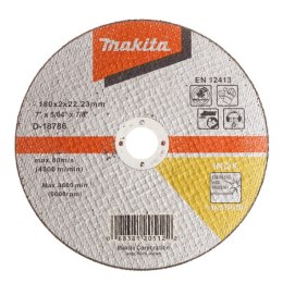 TARCZA TNĄCA INOX 180*2MM WA36R PŁASKA MAKITA
