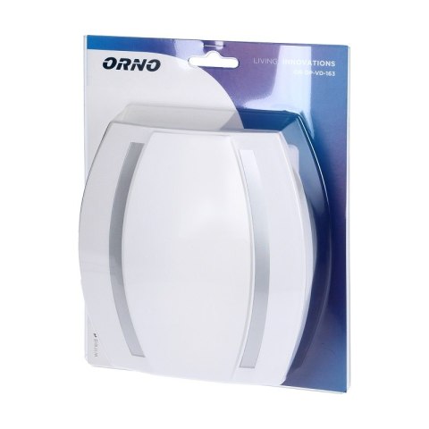 DZWONEK KAMELEON GONG 230V OBUDOWA BIAŁA+SREBRNY ORNO DZWONEK KAMELEON GONG 230V OBUDOWA BIAŁA+SREBRNY ORNO