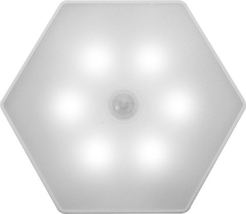 LAMPKA NOCNA 50LM Z CZUJNIKIEM RUCHU I ZMIERZCHOWYM, 3AAA VOREL LAMPKA NOCNA 50LM Z CZUJNIKIEM RUCHU I ZMIERZCHOWYM, 3AAA VOREL