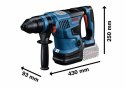 MŁOT UDAROWY OBROTOWY SDS+ GBH 18V-34CF 2*8.0AH BOSCH