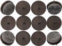 PODKŁADKI PLASTIKOWO-FILCOWE NA GWÓŹDŹ 24MM, 12SZ VOREL