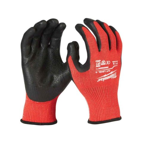 RĘKAWICE ANTYPRZECIĘCIOWE CUT LEVEL 3 XL/10 MILWAUKEE RĘKAWICE ANTYPRZECIĘCIOWE CUT LEVEL 3 XL/10 MILWAUKEE