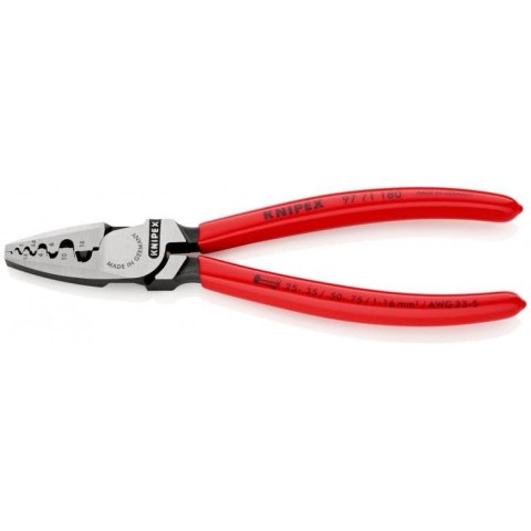SAMONASTAWNE SZCZYPCE DO ZAGNIATANIA TULEJEK 180MM KNIPEX SAMONASTAWNE SZCZYPCE DO ZAGNIATANIA TULEJEK 180MM KNIPEX