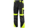 SPODNIE CXS DO PASA SIRIUS BRIGHTON CZARNO-ŻÓŁTE ROZM.56 CXS