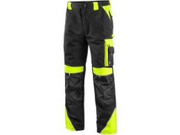SPODNIE CXS DO PASA SIRIUS BRIGHTON CZARNO-ŻÓŁTE ROZM.56 CXS