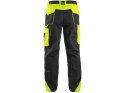 SPODNIE CXS DO PASA SIRIUS BRIGHTON CZARNO-ŻÓŁTE ROZM.56 CXS
