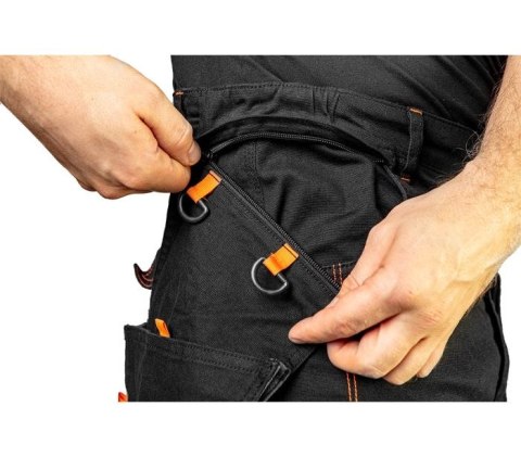 SPODNIE ROBOCZE HD SLIM ODPINANE KIESZENIE ROZMIAR 3XL NEO SPODNIE ROBOCZE HD SLIM ODPINANE KIESZENIE ROZMIAR 3XL NEO