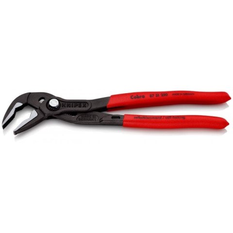 SZCZYPCE DO RUR COBRA Z WYDŁUŻONĄ SZCĘKĄ 250MM KNIPEX SZCZYPCE DO RUR COBRA Z WYDŁUŻONĄ SZCĘKĄ 250MM KNIPEX