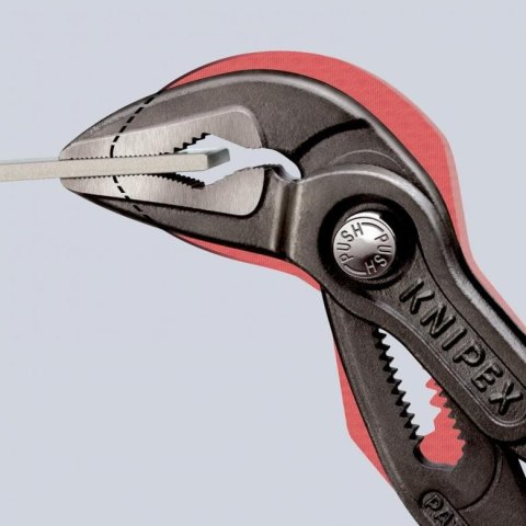 SZCZYPCE DO RUR COBRA Z WYDŁUŻONĄ SZCĘKĄ 250MM KNIPEX SZCZYPCE DO RUR COBRA Z WYDŁUŻONĄ SZCĘKĄ 250MM KNIPEX