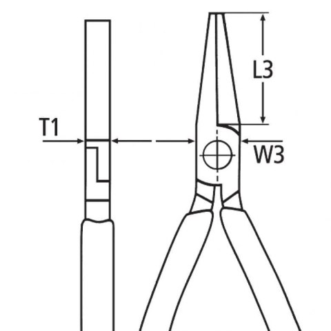 SZCZYPCE PŁASKIE IZOLOWANE VDE 160MM KNIPEX SZCZYPCE PŁASKIE IZOLOWANE VDE 160MM KNIPEX